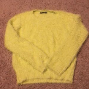 Zara green sweater